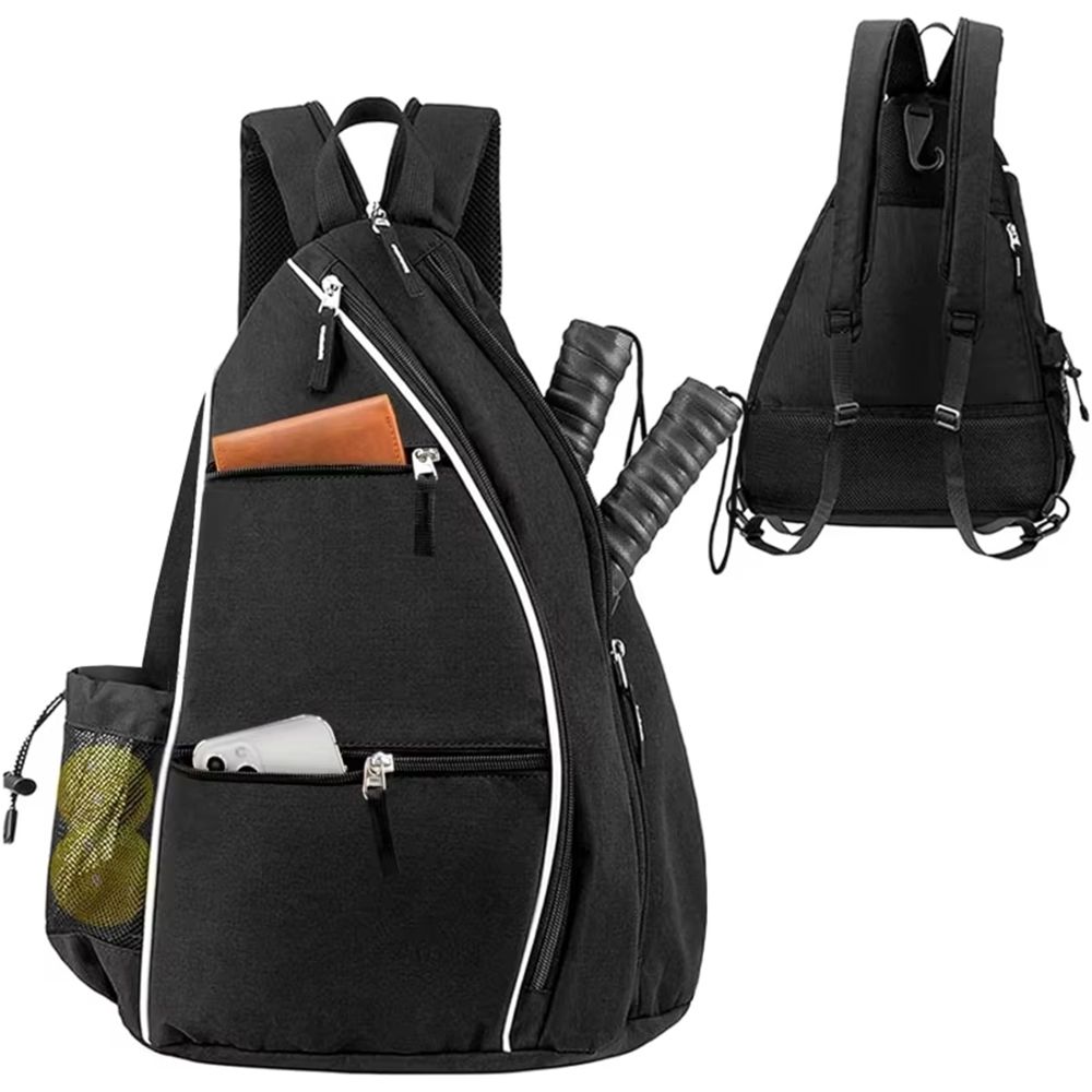 Backpack Racket Bag - المحمولة قابل للتعديل مضارب كرة المخلل