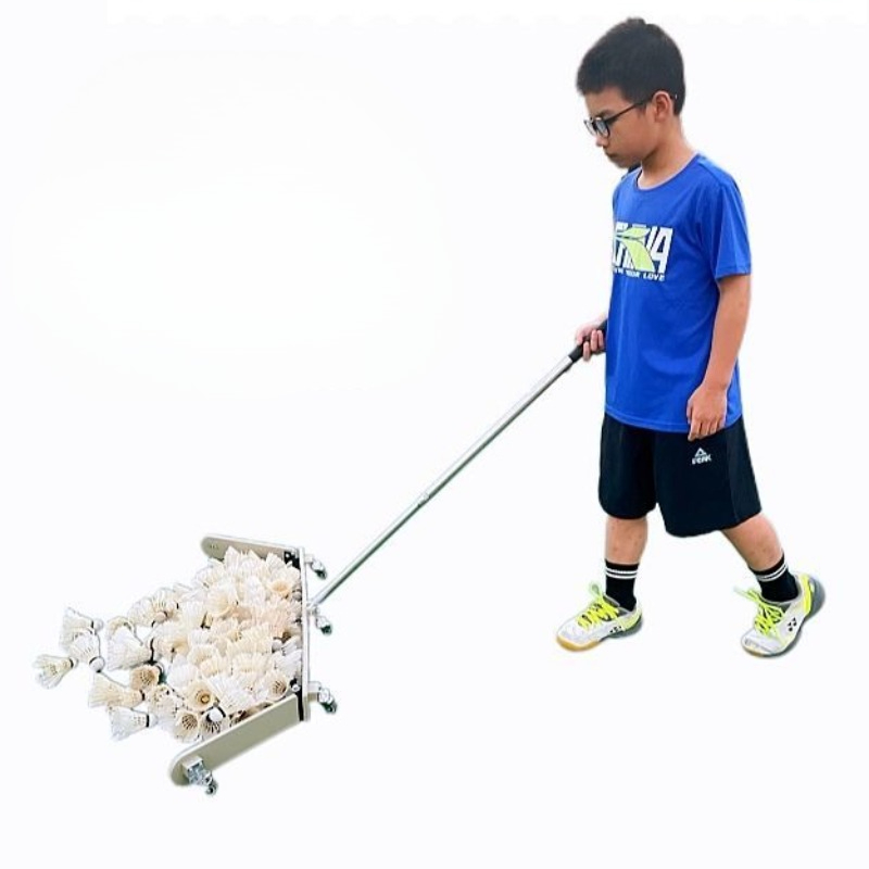 Badminton Xxl - جهاز جمع كرات الريشة الطائرة بخمس