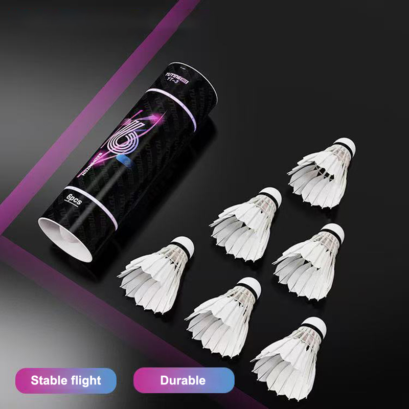 Badminton Shuttlecock - 3/6 قطع من كرات الريشة الطائرة