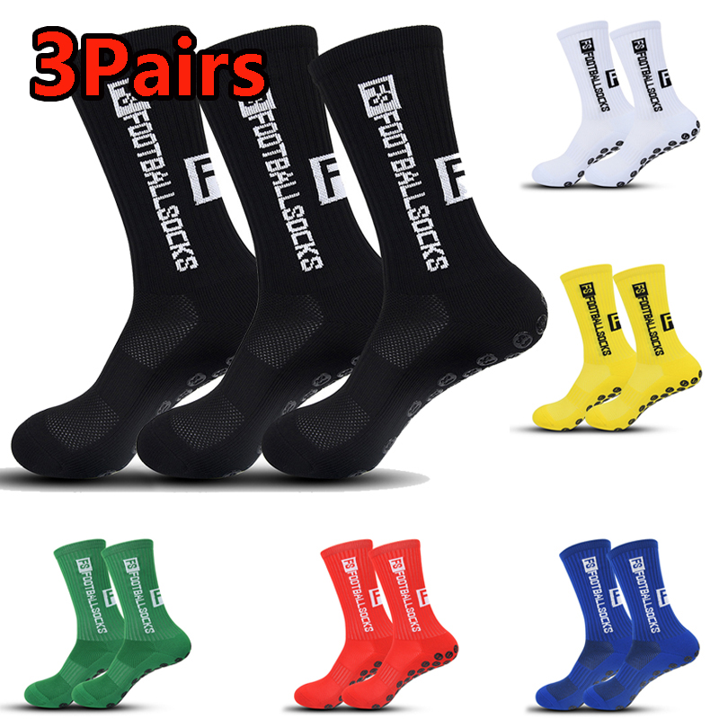 Ankle Support Badminton - 3 أزواج من جوارب كرة القدم