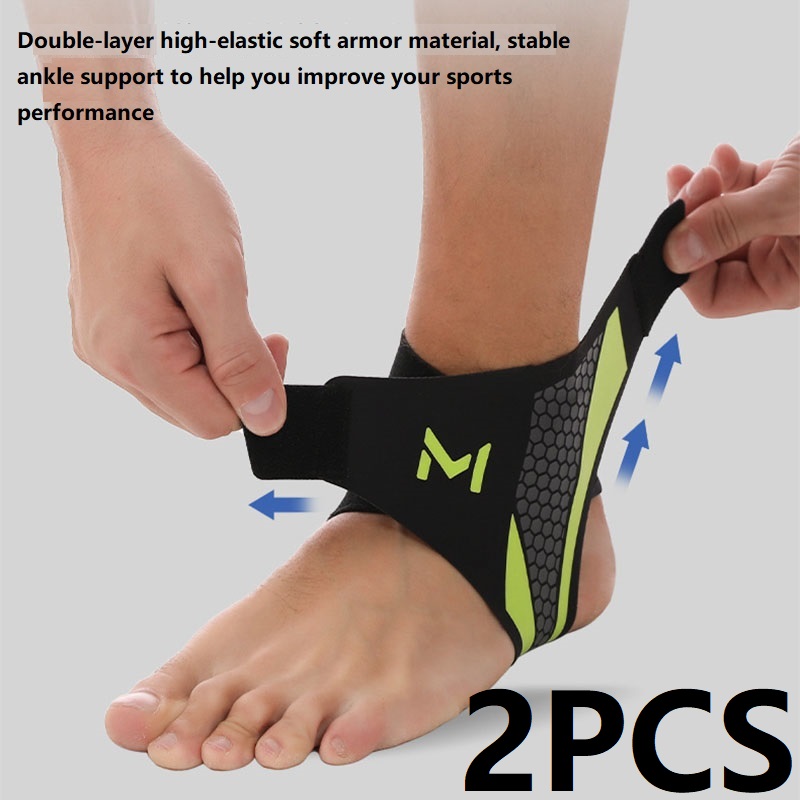 Ankle Support Badminton - 1-2 قطعة ضمادة الكاحل حامي دعم