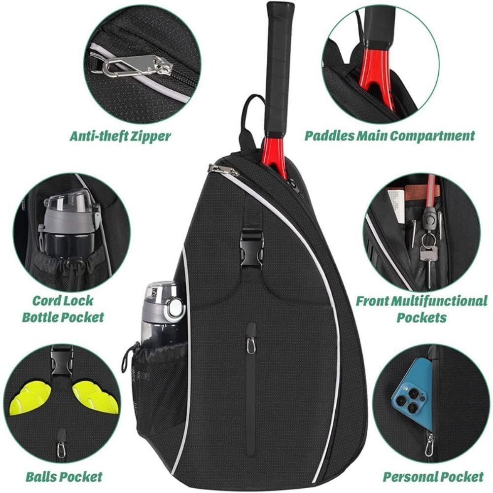 Backpack Racket Bag - حقيبة ظهر لمضارب البيكلبول بسعة كبيرة