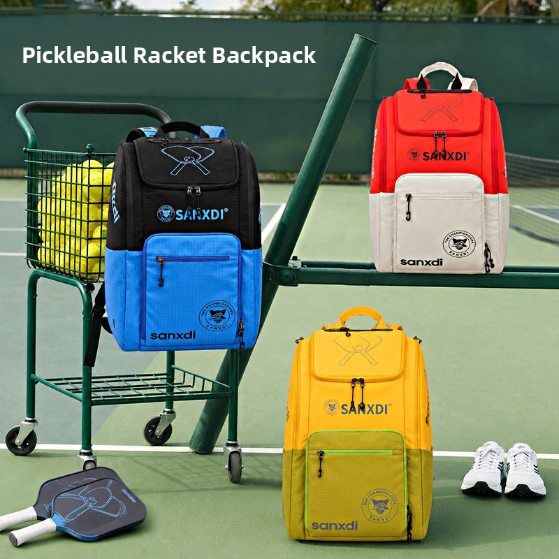Backpack Racket Bag - حقيبة رياضية كبيرة السعة لحمل مضارب