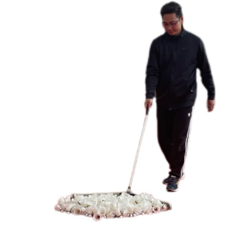 Badminton Xxl - جامع كرات الريشة الطائرة قابل للطي،