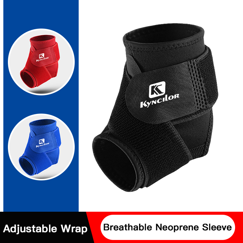 1 قطعة دعم دعامات الكاحل الضاغ - مراجعة Ankle Support Badminton وسعره