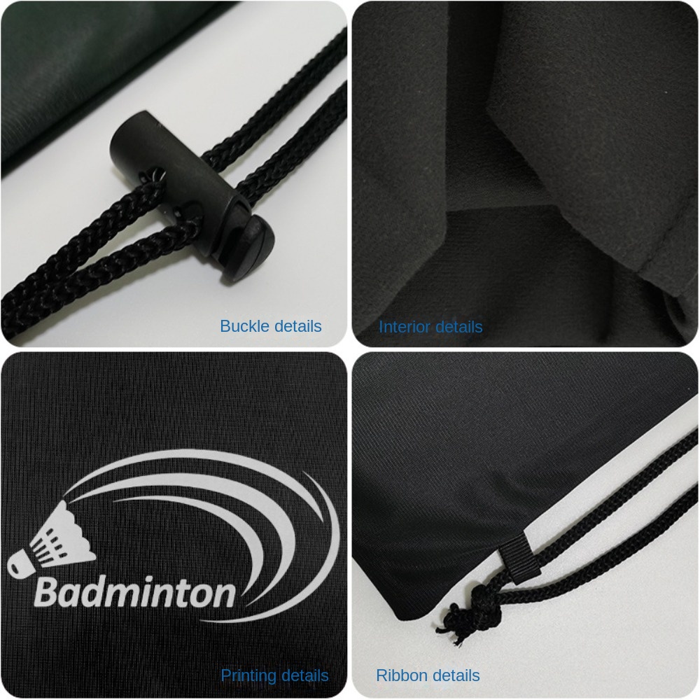 حقيبة مضارب تنس الريشة السميكة - مراجعة Badminton Xxl وسعره