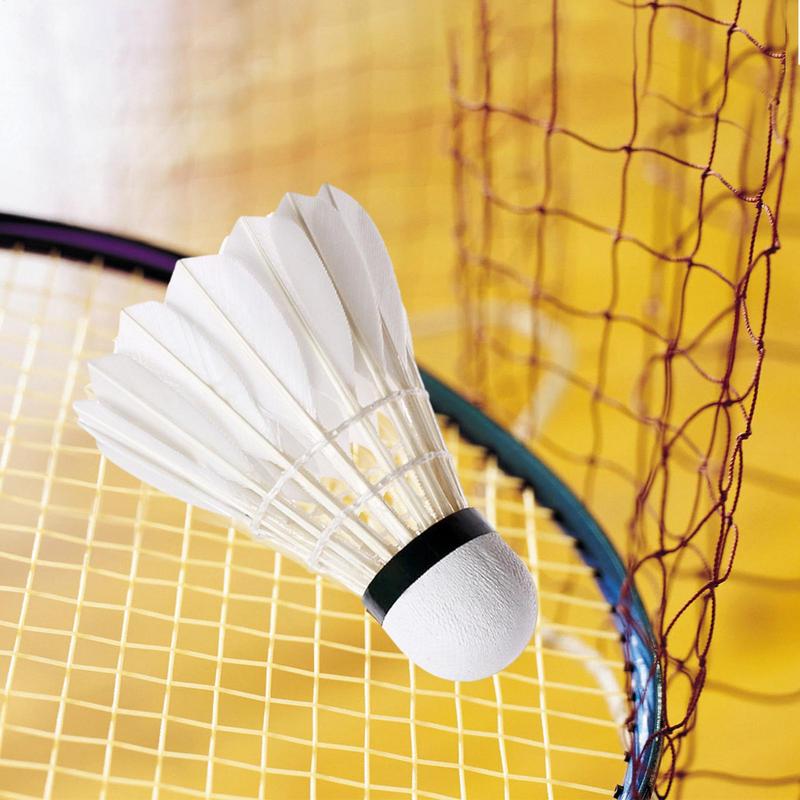 3 قطعة الريشة الريشة الملك بطة - مراجعة Badminton Shuttlecock وسعره