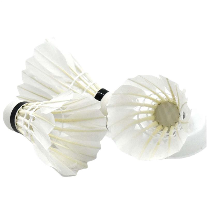 3 قطعة الريشة الريشة الملك بطة - مراجعة Badminton Shuttlecock وسعره
