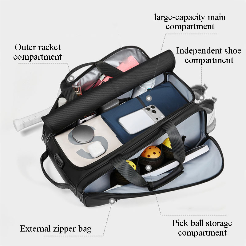 حقيبة تنس، سعة كبيرة، خفيفة ال - مراجعة Backpack Racket Bag وسعره