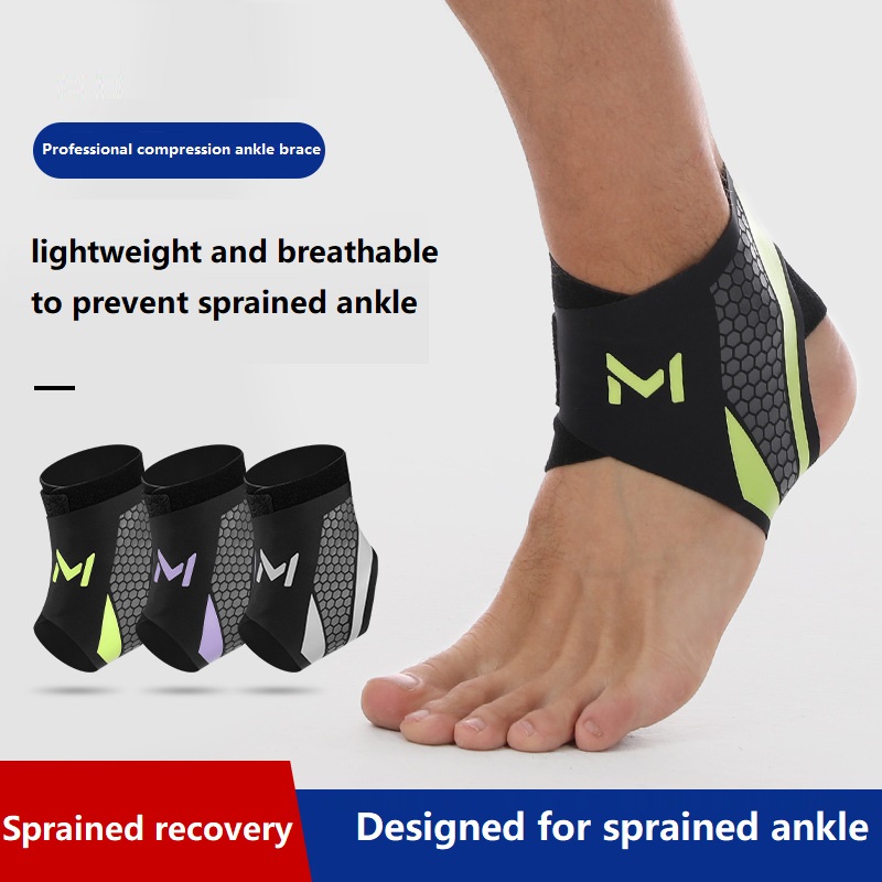 1-2 قطعة ضمادة الكاحل حامي دعم - مراجعة Ankle Support Badminton وسعره