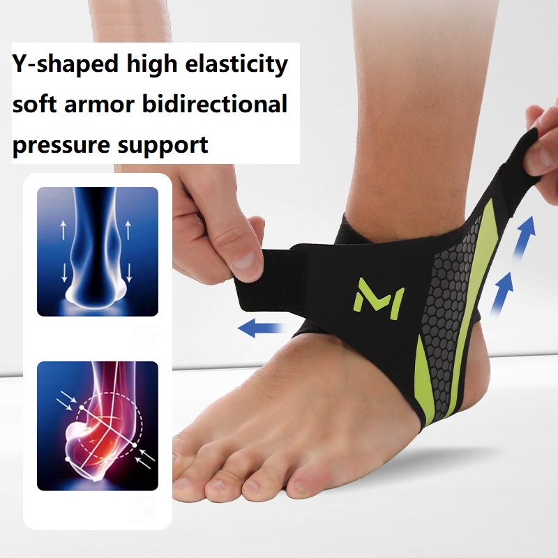 1-2 قطعة ضمادة الكاحل حامي دعم - مراجعة Ankle Support Badminton وسعره