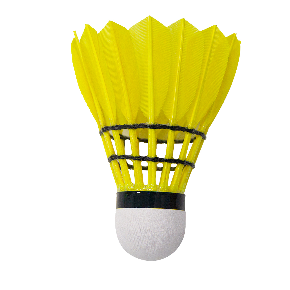 ريشة بادمنتون ملونة مخصصة للبط - مراجعة Badminton Shuttlecock وسعره